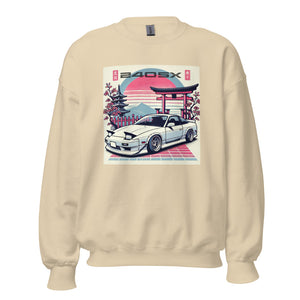 Japanese Aesthetic 240sx sweatshirt for JDM Fans 90s Tuner Car Culture S13 crewneck