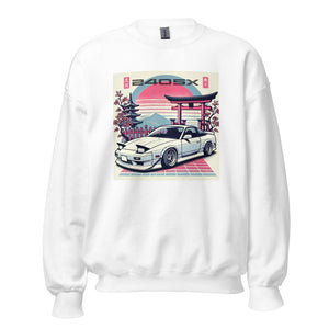 Japanese Aesthetic 240sx sweatshirt for JDM Fans 90s Tuner Car Culture S13 crewneck