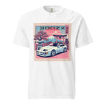 Japanese Aesthetic 300ZX JDM Etnhusiasts 90s Japan Car Culture garment-dyed heavyweight t-shirt