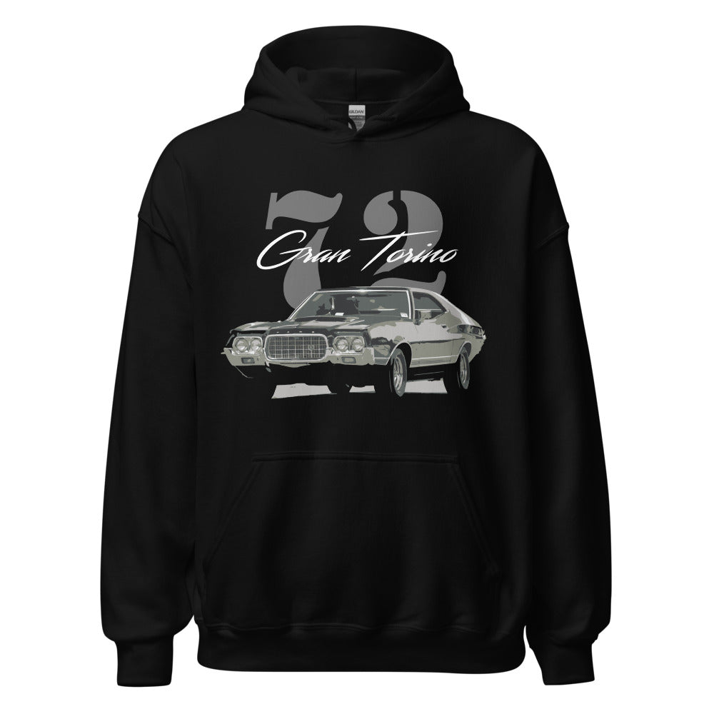 1972 Gran Torino Collector Car Owner Gift Muscle Car Fashion Hoodie