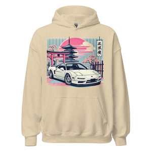 Japanese Aesthetic NSX hoodie for JDM Drivers 90s Car Culture Automotive Pullover Sweatshirt