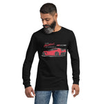 Torch Red C7 Corvette Z06 Custom Vette Drivers Long Sleeve Tee