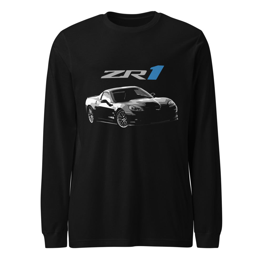 2012 Corvette C6 ZR1 Sixth Gen Vette Drivers Long Sleeve Tee