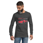 Torch Red C7 Corvette Z06 Custom Vette Drivers Long Sleeve Tee