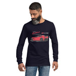 Torch Red C7 Corvette Z06 Custom Vette Drivers Long Sleeve Tee