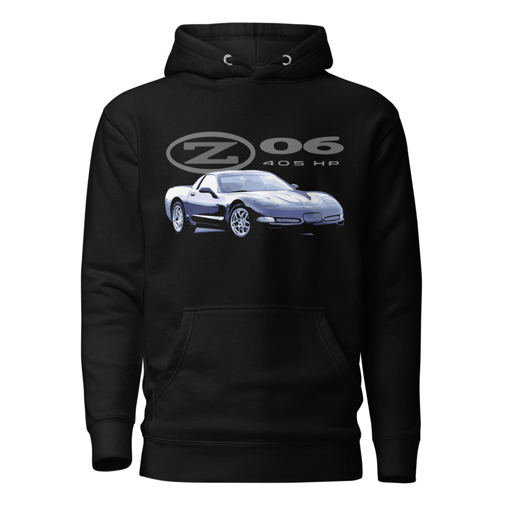 C5 Corvette Z06 5th Gen Vette Drivers Owners Custom Hoodie for car shows