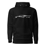 2024 C8 Corvette hoodie for 8th gen Vette Drivers custom embroidered pullover sweatshirt