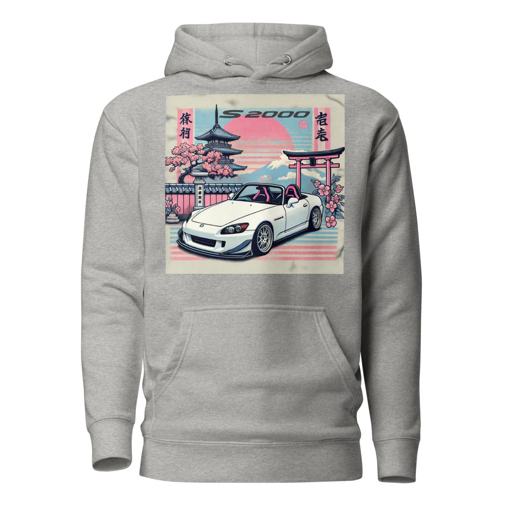 Japanese Aesthetic S2000 hoodie for JDM Drivers Fans 90s Tuner Car Culture pullover sweatshirt