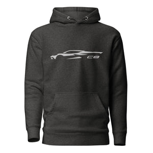 2024 C8 Corvette hoodie for 8th gen Vette Drivers custom embroidered pullover sweatshirt