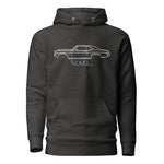 1969 Chevy Nova hoodie for Classic Car Enthusiasts Muscle Cars Owners Gear Heads