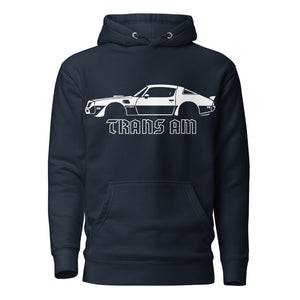 1977 Firebird hoodie for Muscle Car Owners Enthusiasts Automotive 77 Trans AM pullover