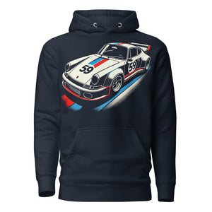 Vintage Racing Historic Racecar #59 GT Racer German Motorsports Legend Hoodie