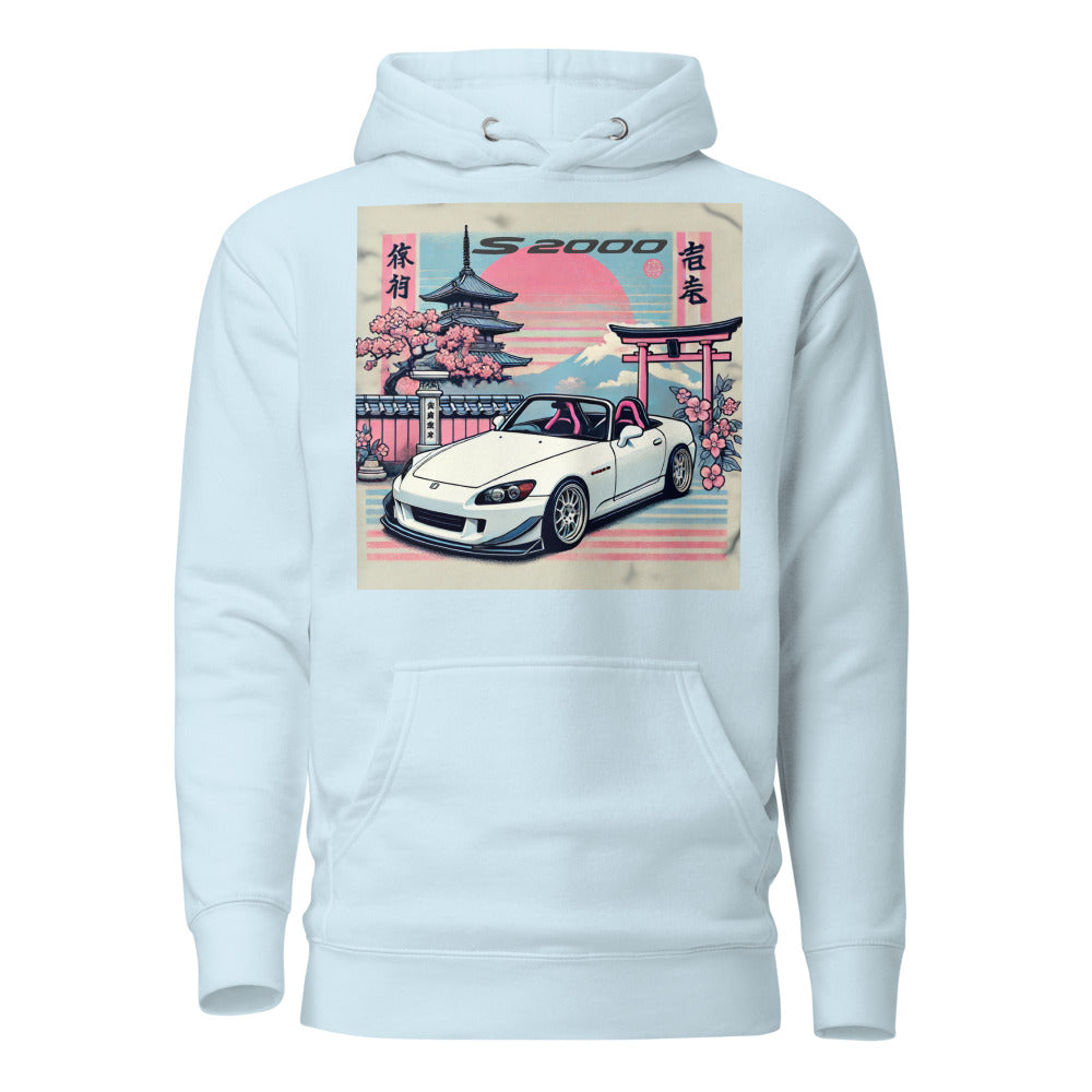 Japanese Aesthetic S2000 hoodie for JDM Drivers Fans 90s Tuner Car Culture pullover sweatshirt