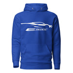 Corvette C8 E-Ray Silhouette Vette Drivers Hoodie Pullover Sweatshirt