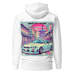 Tokyo Sunset R34 Skyline GT-R hoodie for JDM Japanese Car Fans GTR Pullover Sweatshirt