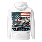 1987 Chevy Squarebody USA hoodie for Classic Pickup Truck Owners c10 Silverado Pullover