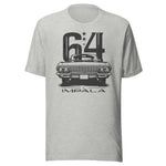 1964 Impala T-Shirt in heather, front view