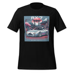 Japan Aesthetic RX7 T-Shirt in black, front view