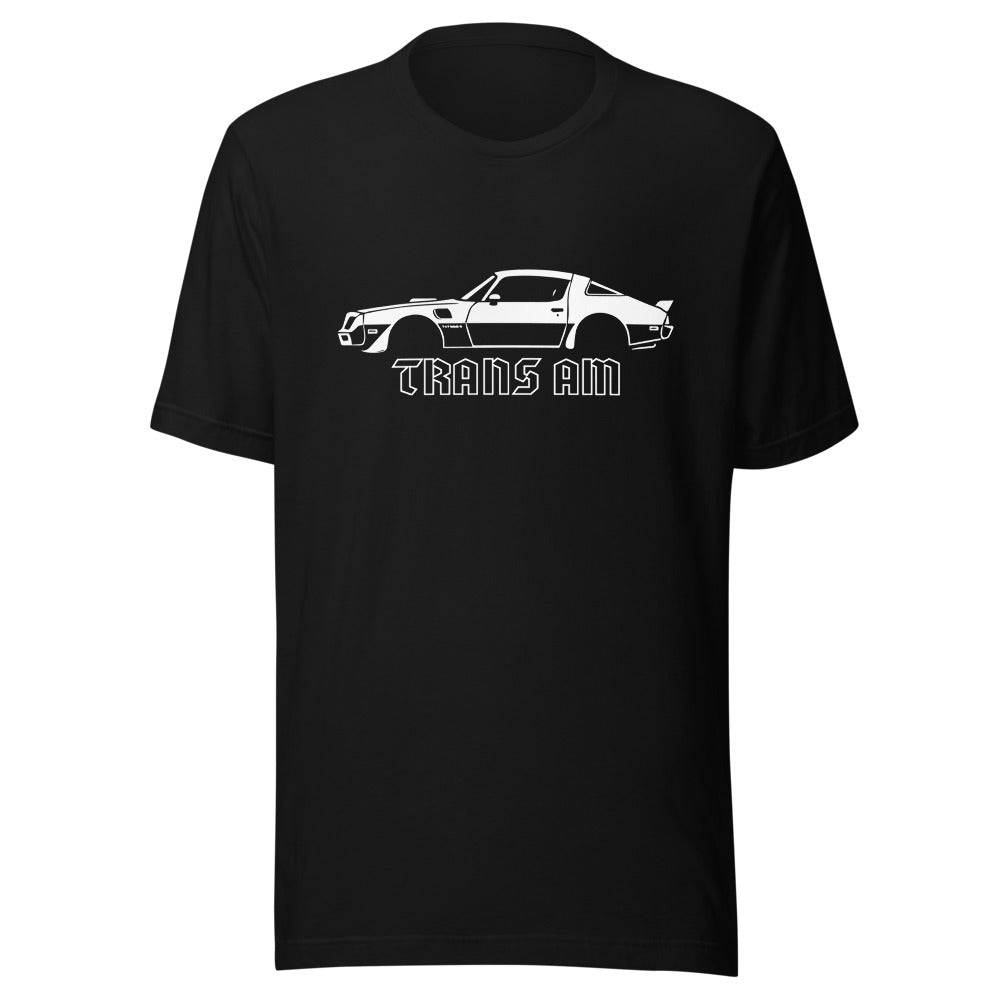 1977 Firebird tshirt for Muscle Car Owners Enthusiasts Classic Automotive 77 Trans AM tees