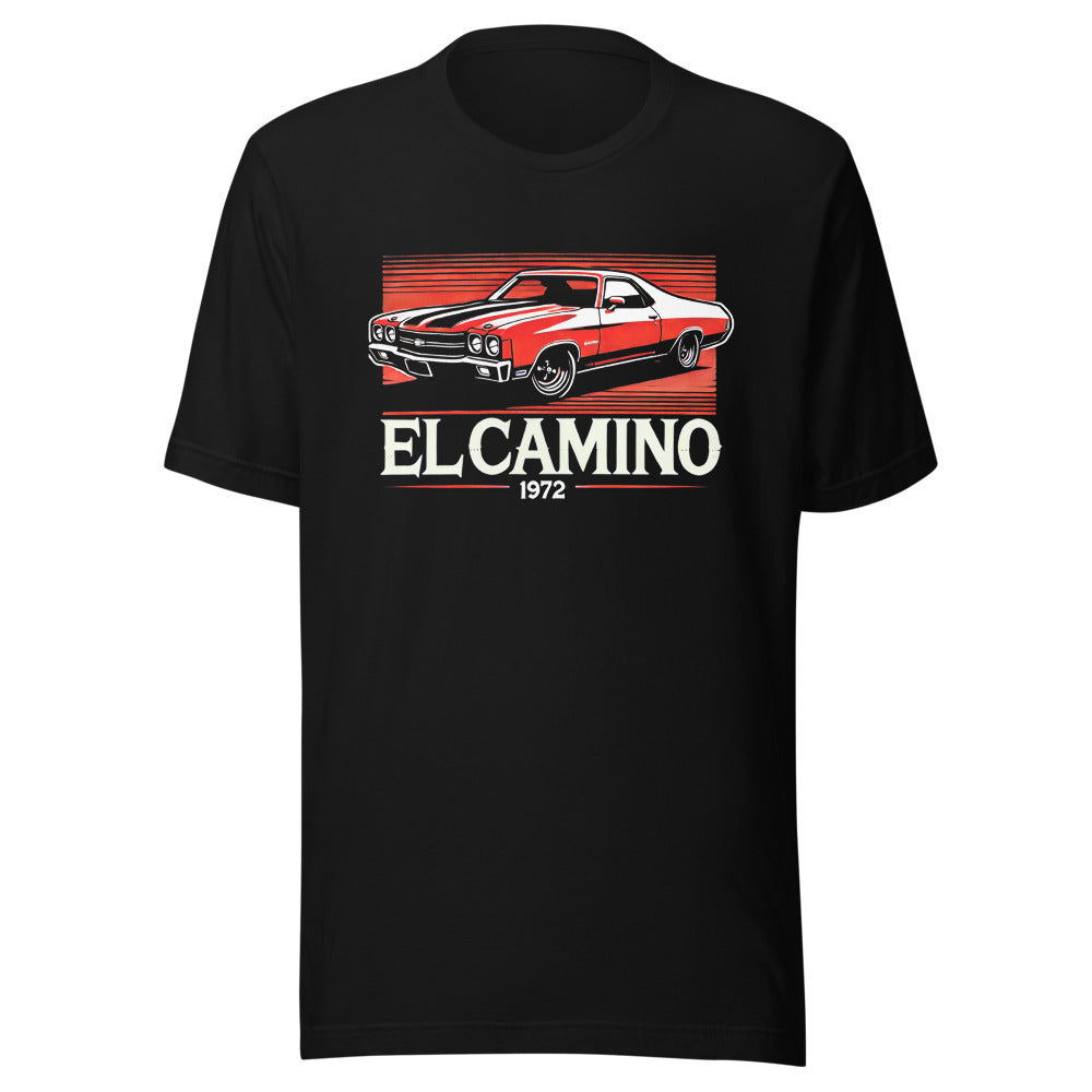 1972 El Camino SS t-shirt for Chevy Classic Car Owners Mechanics Gear Heads Automotive Tees