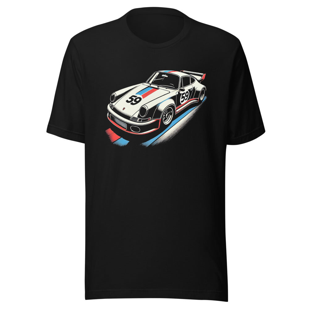 Vintage Racing Historic Racecar #59 GT Racer German Motorsports Legend t-shirt