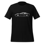 1966 Miura tshirt for Italian Classic Sportscar Owners Drivers Automotive Tee