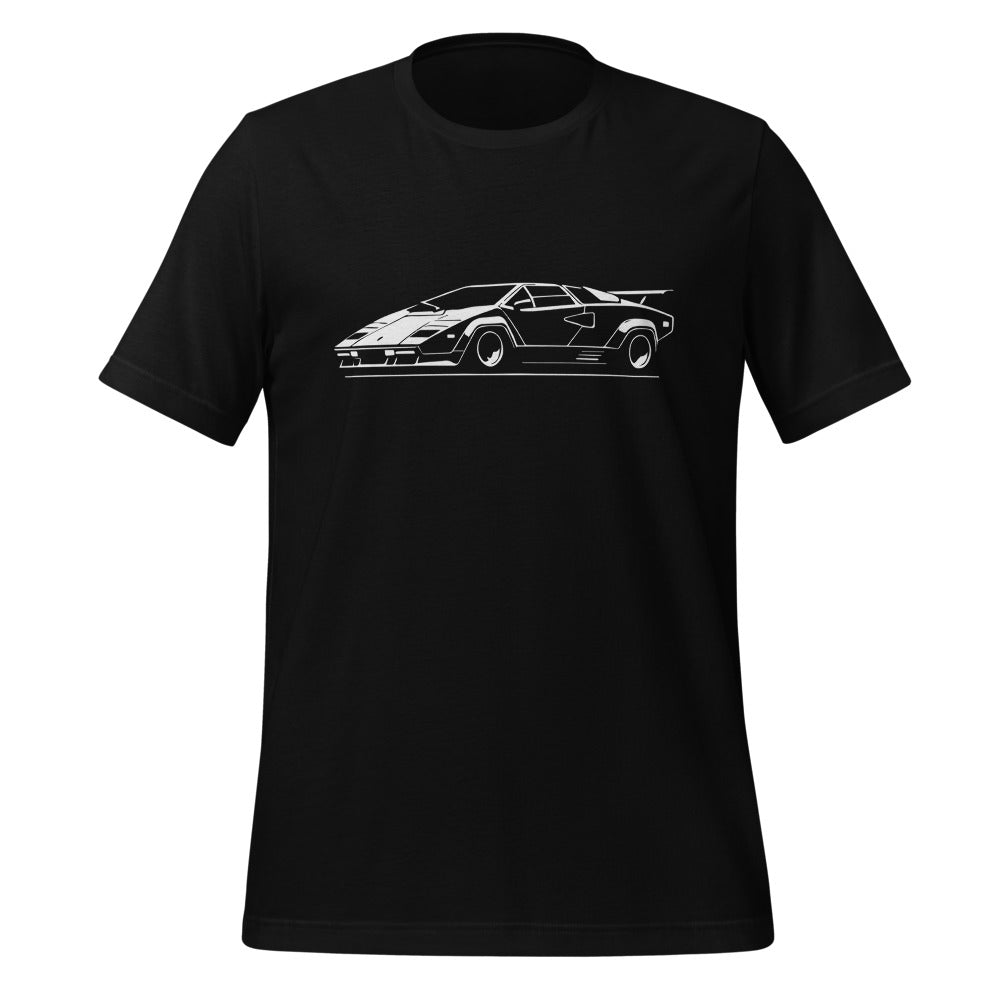 Countach t-shirt 80 Supercar Graphic Tees