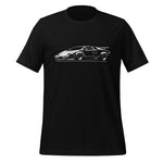 Countach t-shirt 80 Supercar Graphic Tees