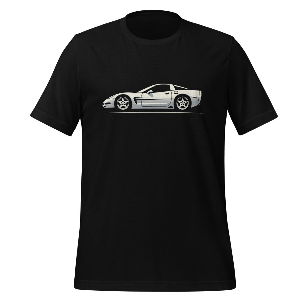 Corvette C5 t-shirt for 5th Gen Vette Owners Drivers American Sporstcar Tees