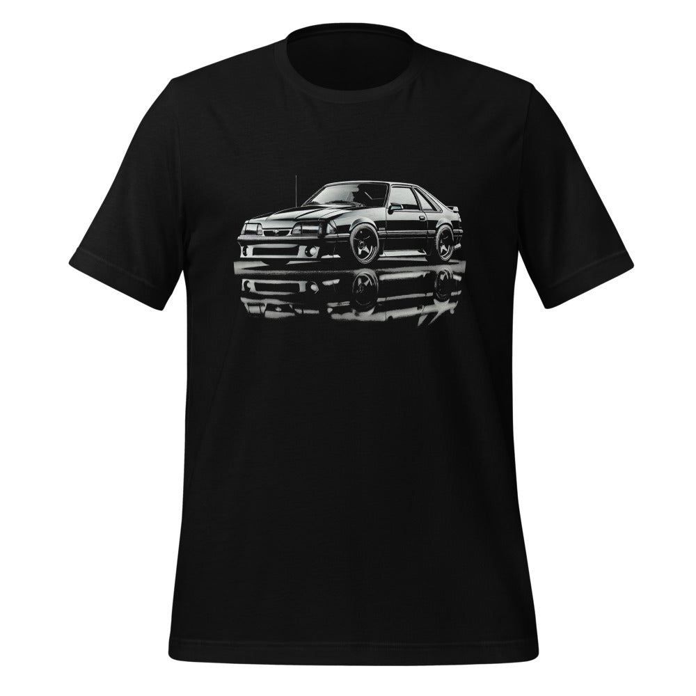 All Black Fox Body Stang t-shirt
