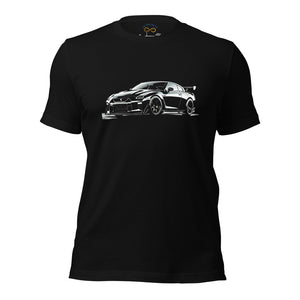 All Black R35 GT-R t-shirt ofr JDM Japanese Car Drivers GTR Tees