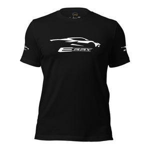 Corvette C8 E-Ray Silhouette t-shirt for Vette Drivers