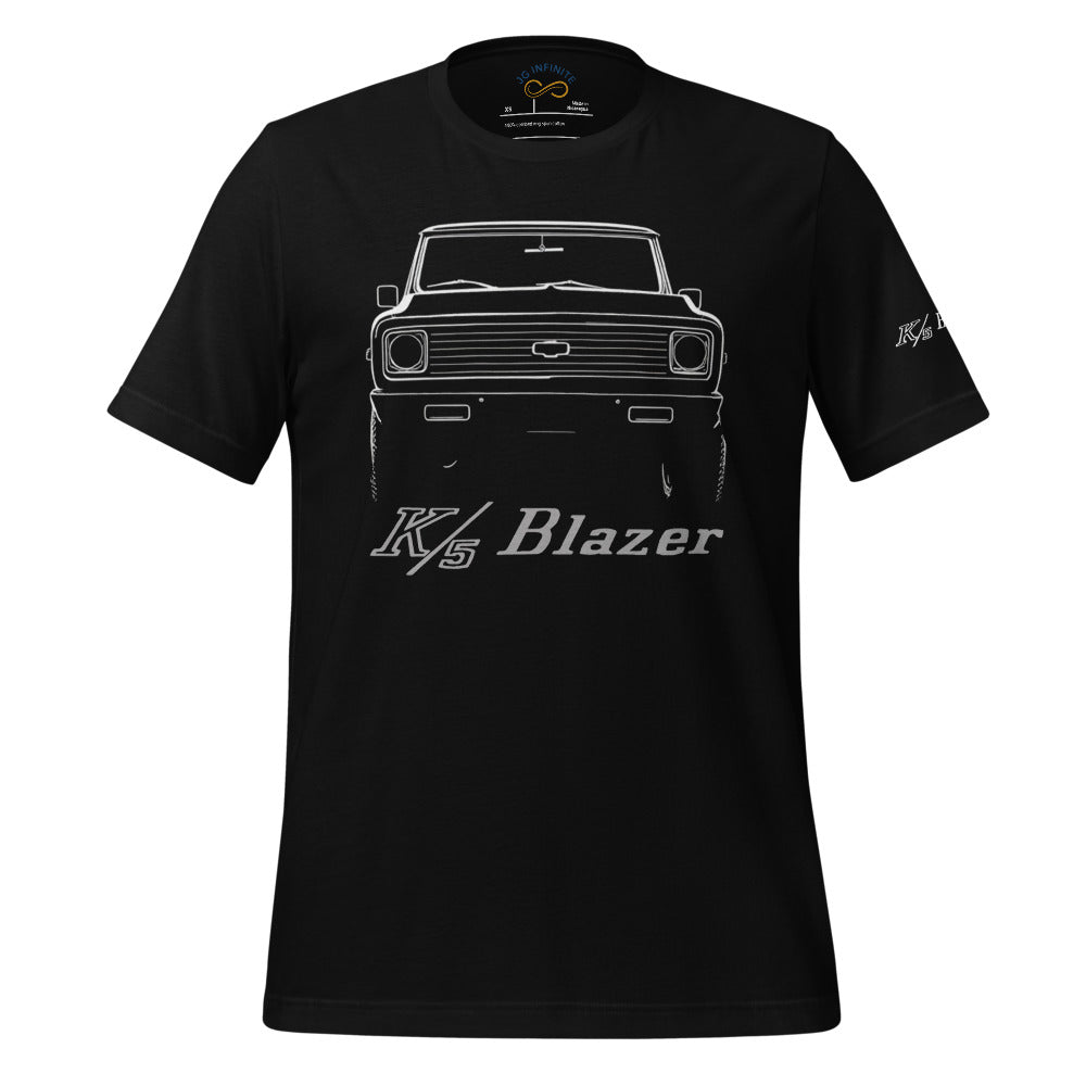 1971 K5 Blazer t-shirt for Vintage Chevy Truck Fans