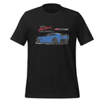 Blue C7 Corvette Z06 Custom Vette Drivers t-shirt