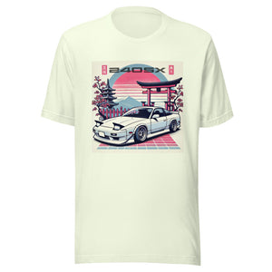 Japanese Aesthetic 240sx t-shirt for JDM Fans 90s Car Culture S13 Tee