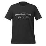 1966 GTO T-Shirt in heather, front view