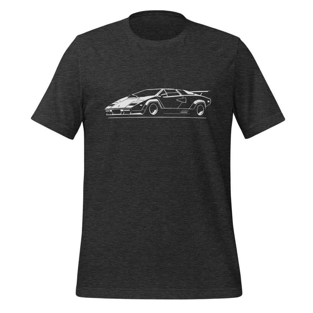 Countach t-shirt 80 Supercar Graphic Tees