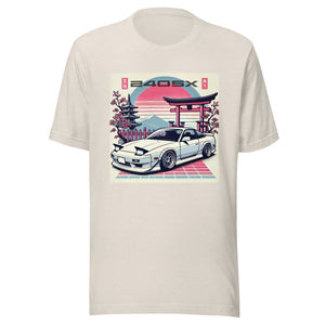 Japanese Aesthetic 240sx t-shirt for JDM Fans 90s Car Culture S13 Tee