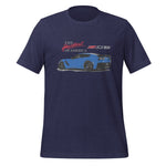 Blue C7 Corvette Z06 Custom Vette Drivers t-shirt