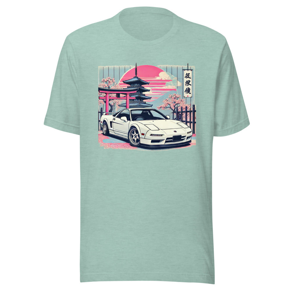 Japanese Aesthetic NSX t-shirt for JDM Drivers 90s Car Culture Automotive Tee