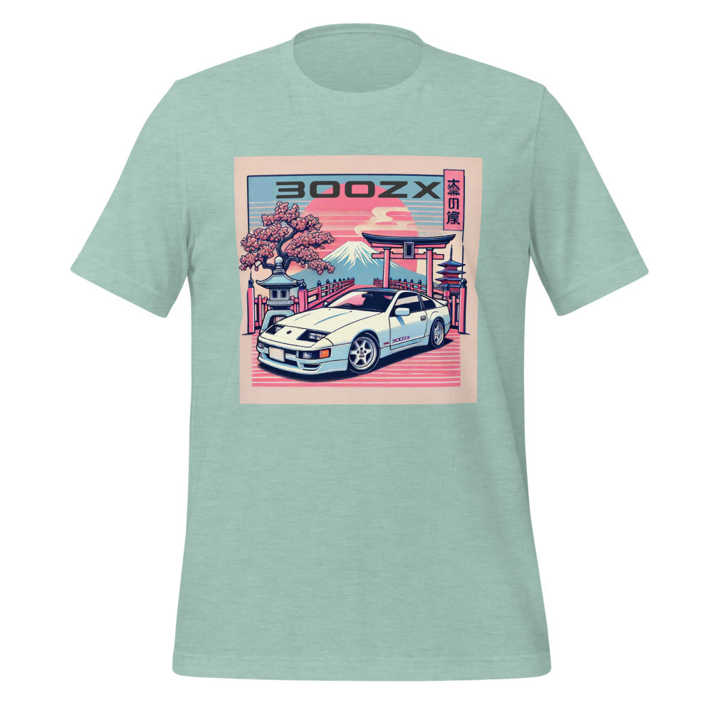 Japanese Aesthetic 300ZX t-shirt for JDM Etnhusiasts 90s Japan Car Culture tee