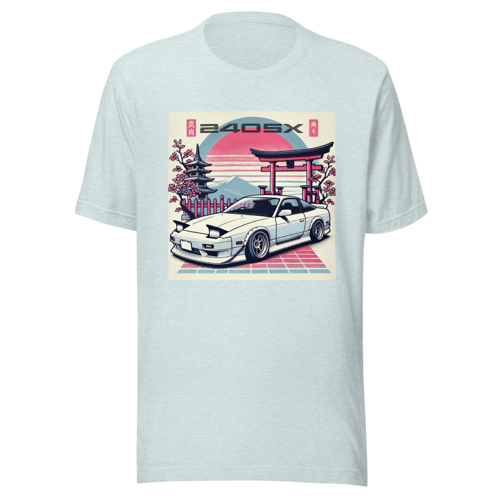 Japanese Aesthetic 240sx t-shirt for JDM Fans 90s Car Culture S13 Tee