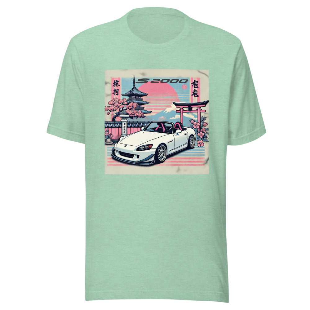 Japanese Aesthetic S2000 t-shirt for JDM Drivers Fans 90s Tuner Car Culture tee