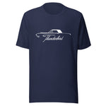 1966 Thunderbird T-Shirt in navy, front view