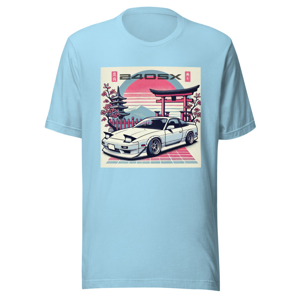 Japanese Aesthetic 240sx t-shirt for JDM Fans 90s Car Culture S13 Tee