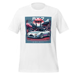 Japan Aesthetic RX7 T-Shirt in white, front view