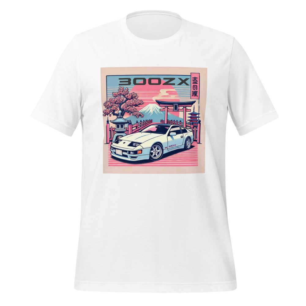 Japanese Aesthetic 300ZX t-shirt for JDM Etnhusiasts 90s Japan Car Culture tee