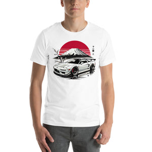 Mt Fuji Japan Aesthetic NSX t-shirt for JDM Tuner Car Fans Japanese Auto Culture Tees