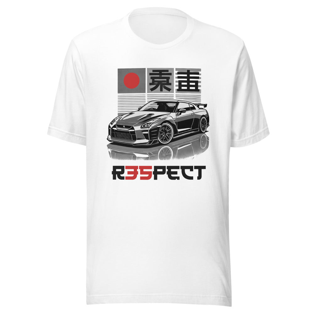 R35 GT-R JDM Japanese Car Club t-shirt