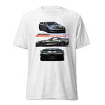 2017 Corvette C7 Grand Sport Vette Drivers Custom Art Short sleeve tri-blend t-shirt